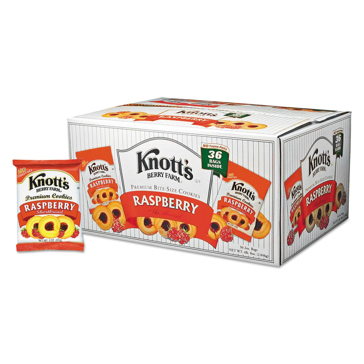 AONELAS Knott's Berry Farm shortbread cookies with jam center, ideal for quick indulgence.
