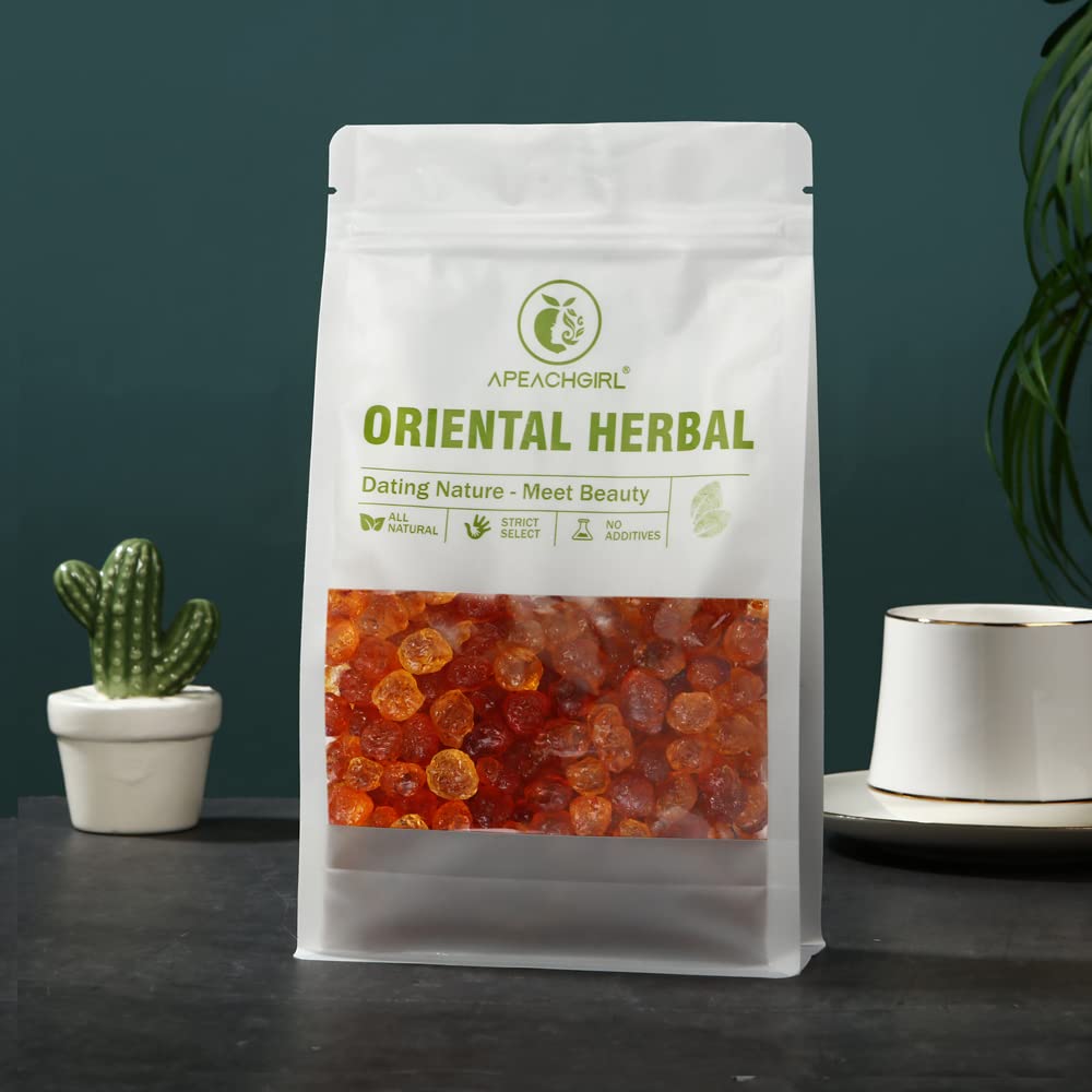 APEACHGIRL Yunnan Peach Gum cleaned to remove impurities for consistent cooking.