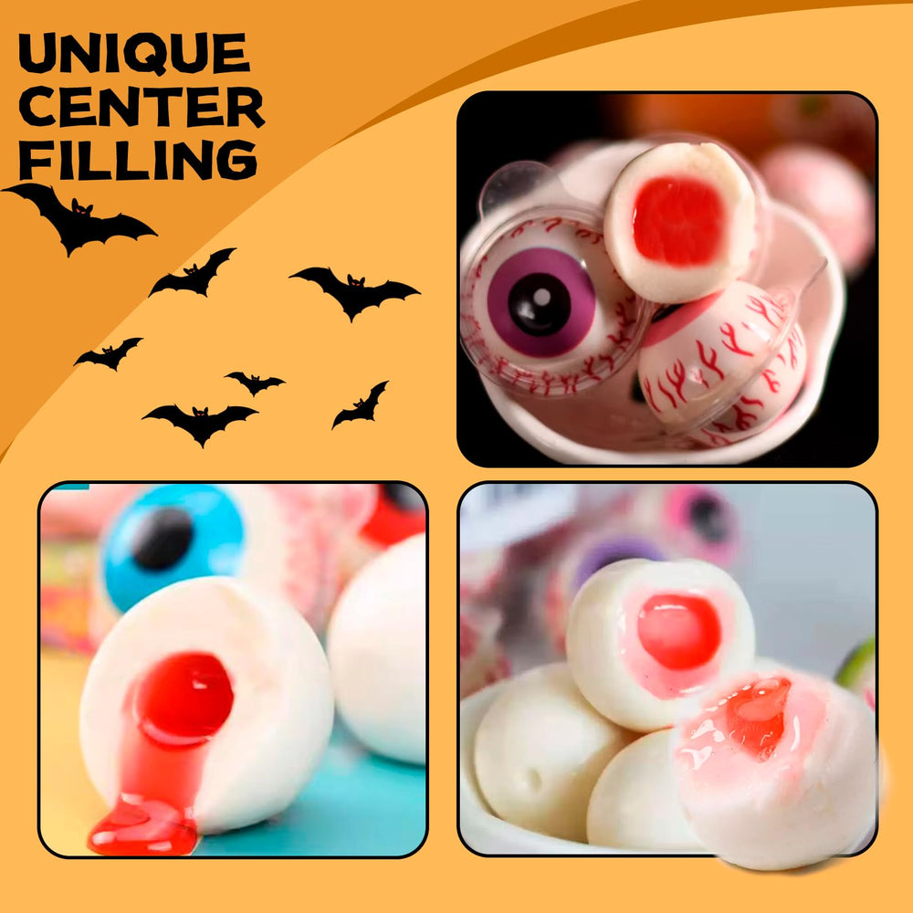 APEXY Fruit-filled gummies in a bulk bag for sharing at events.
