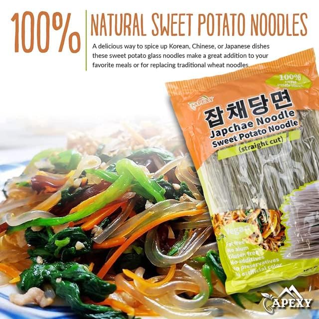 APEXY Gluten-free and fat-free noodles pack supports versatile, healthy meals.
