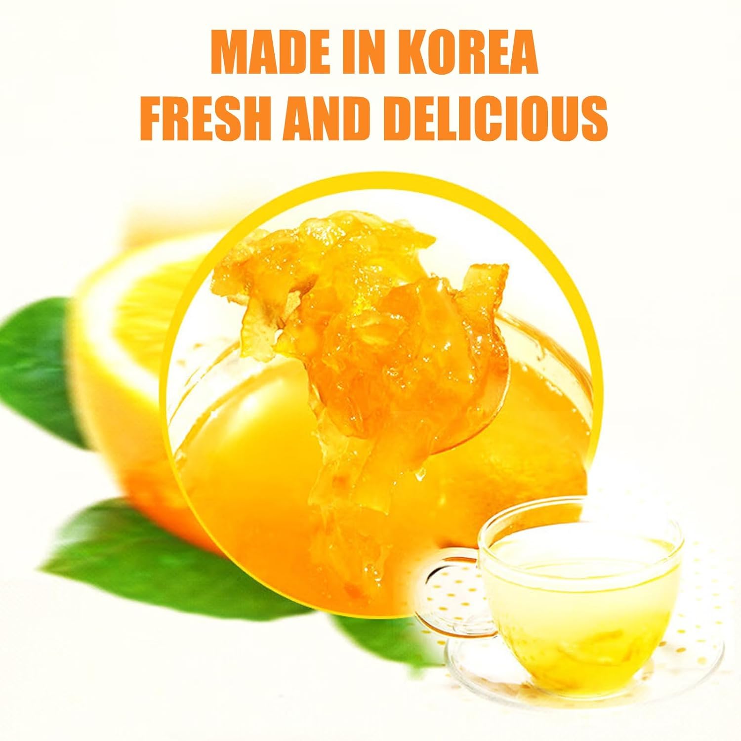 Apexy Honey Citron Tea hot-water prep, easy comforting sip.