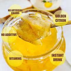 Apexy Honey Citron Tea spread on bread, a sweet breakfast treat.
