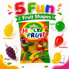 Apexy Jelly Fruit mango refreshing bite ideal for summer snacks and playful drink-like texture.
