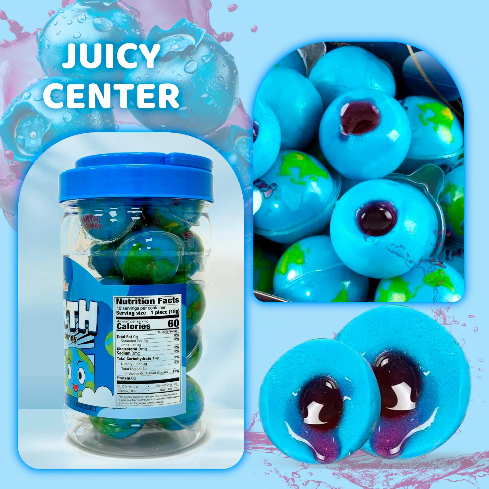 Apexy Planets eyeball gummies for spooky Halloween treats
