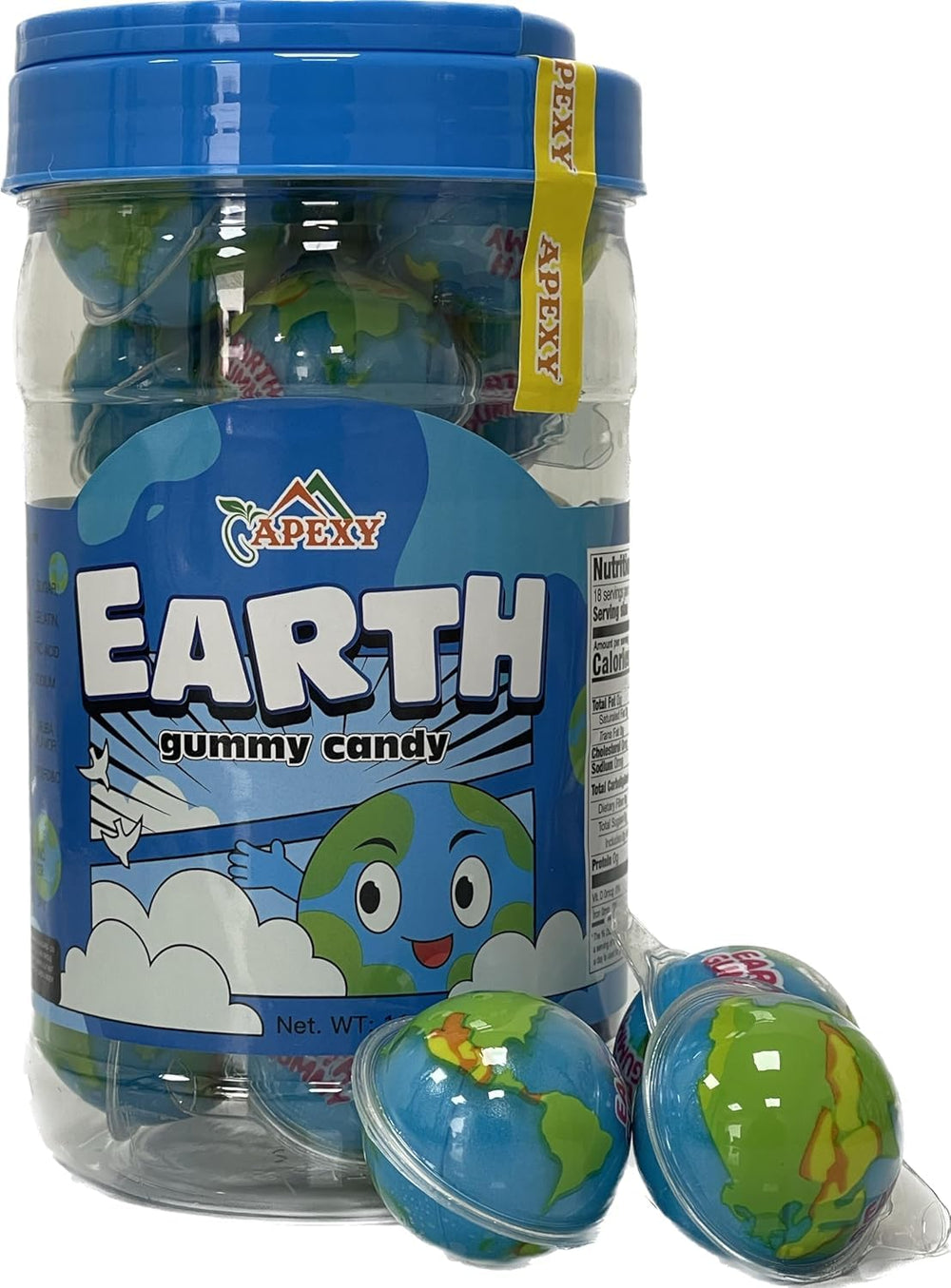 Apexy Planets gummies with planet designs add playful flair to party tables