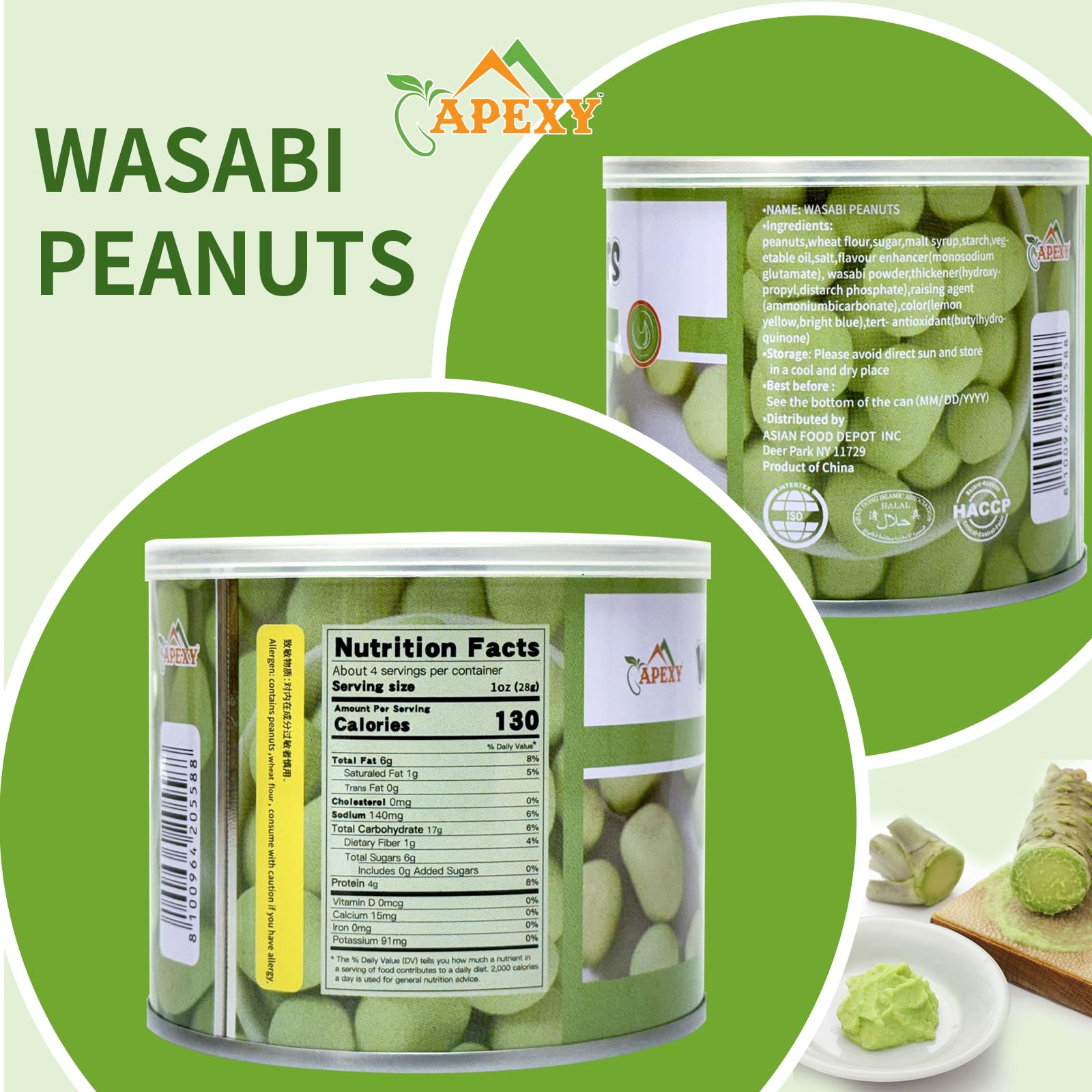 Apexy Roast Peanuts travel-friendly pouch supports busy days.