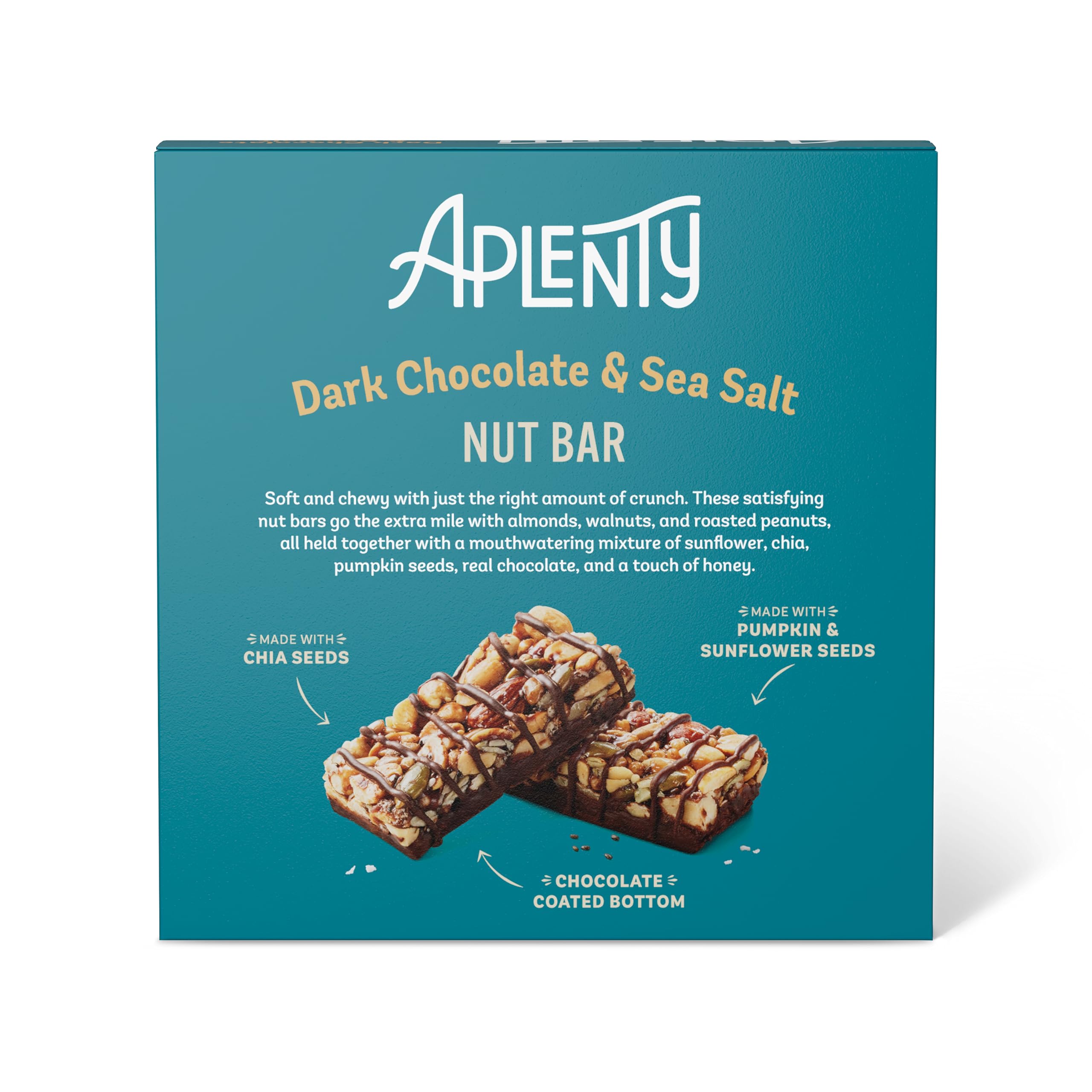 Aplenty bar real chocolate detail highlighting glossy coating