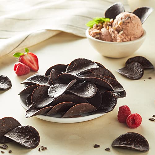 Aplenty Dark Chocolate Crisps no artificial flavors badge signaling clean ingredients