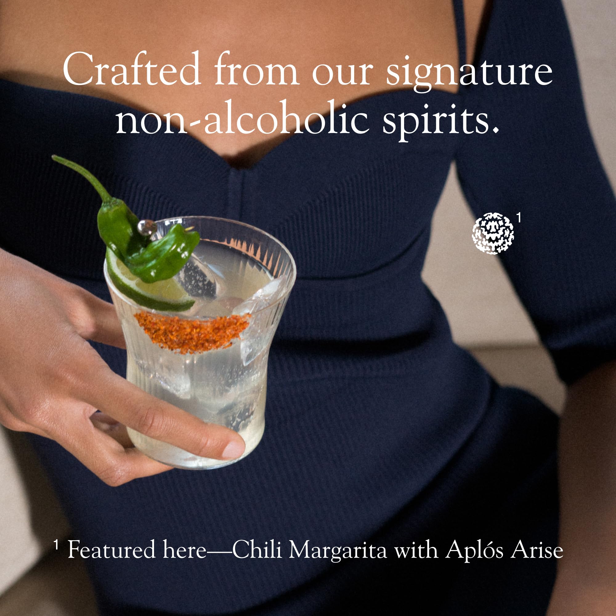 Fridge-ready Aplós cans on shelf for easy entertaining.