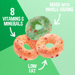 Apple Jacks close-up highlights apple-cinnamon flavor loved by kids