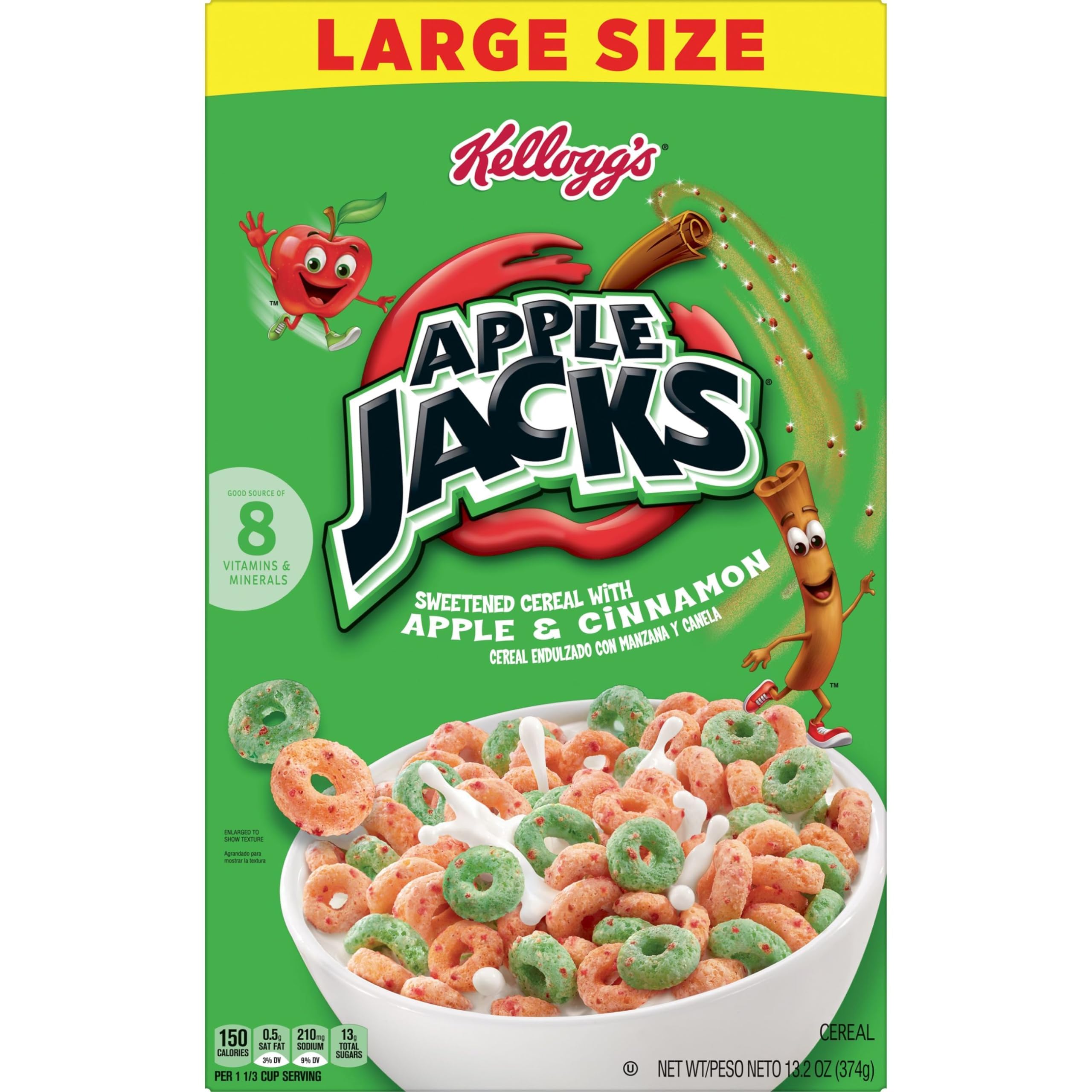 Apple Jacks yogurt-mix-in suggests a tasty yogurt breakfast option