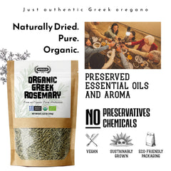 APSOGO Greek Mediterranean rosemary aroma—fresh scent for tea or seasoning.