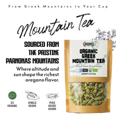 APSOGO Greek Mountain Tea aroma highlights bright herbal notes for calm moments.