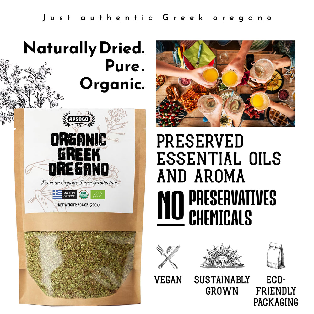 Apsogo oregano sprinkled on pizza sauce for authentic flavor
