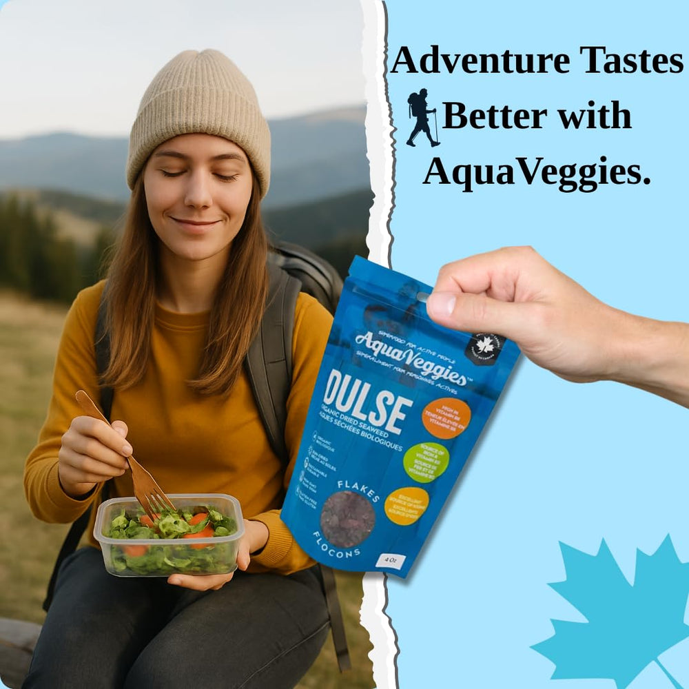 Aqua Veggies packaging bottle showing convenient 4 oz format.