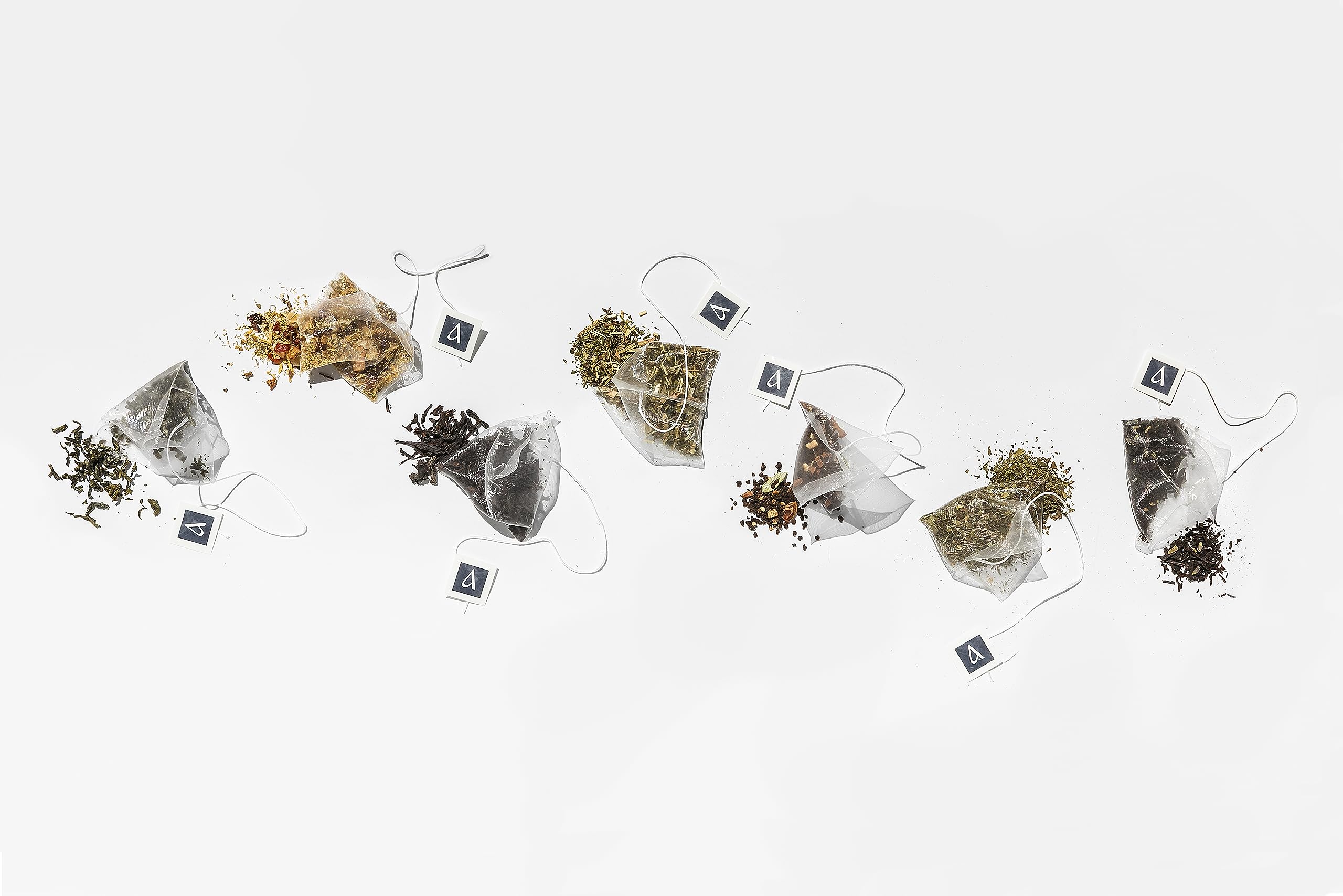 Arbata Serenity Peach Tea pyramid sachets ready for daily ritual