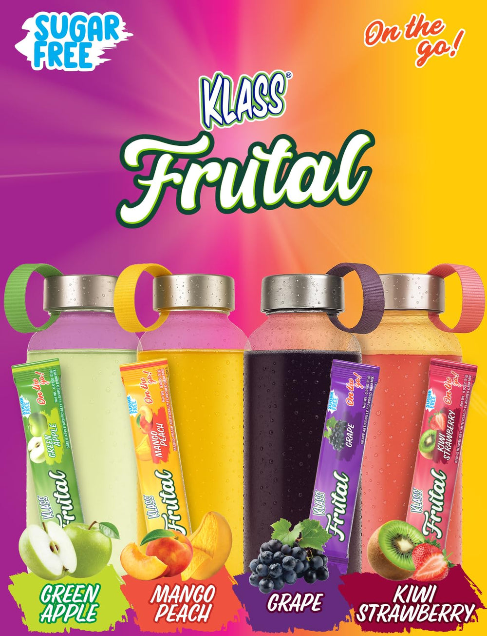Arbol Frutal Klass Frutal 30-pack variety box for easy flavor mix.