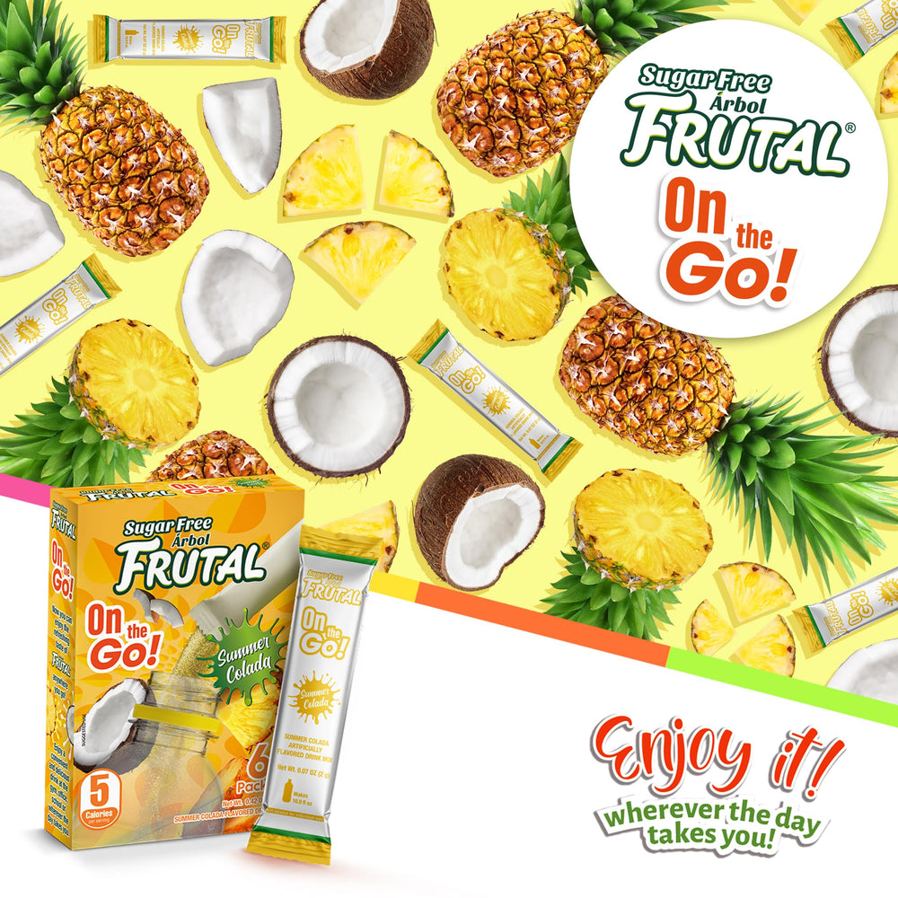 Arbol Frutal water-add action to quickly flavor plain water.