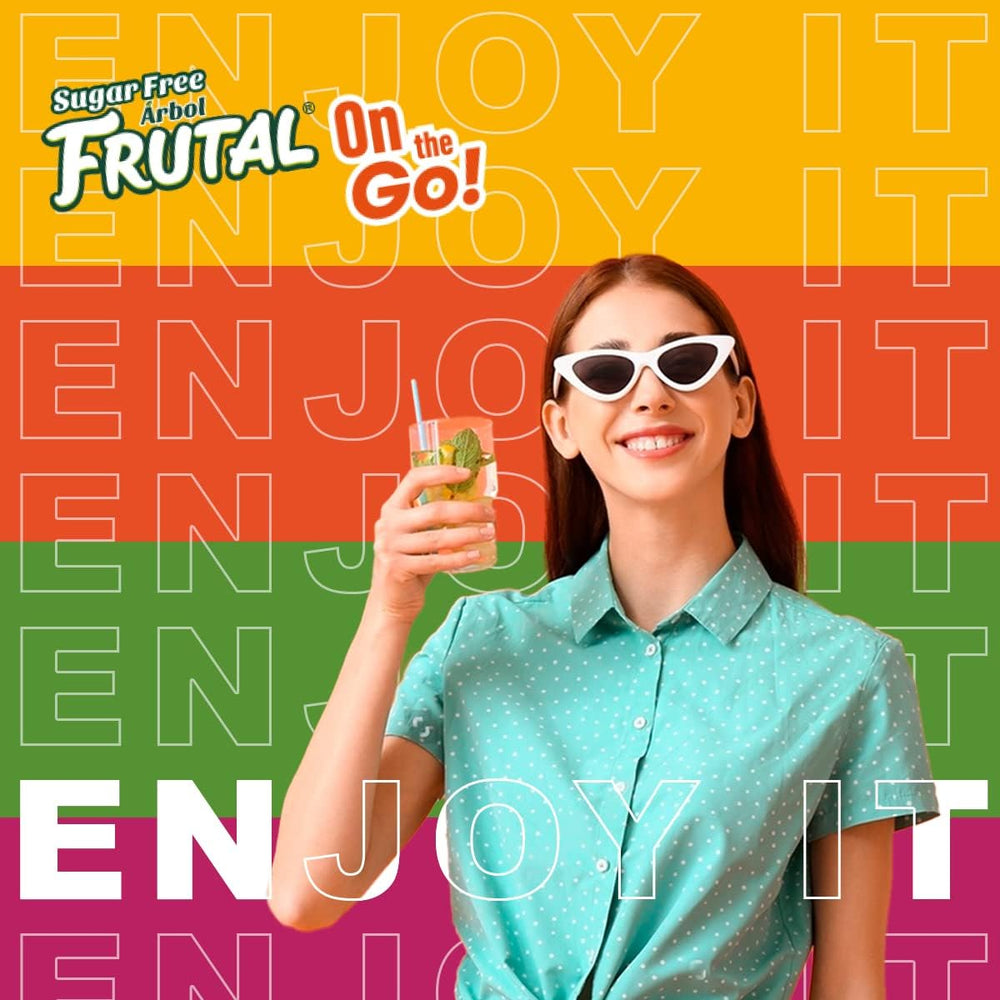 Arbol Frutal travel-friendly packaging ideal for gym or park.