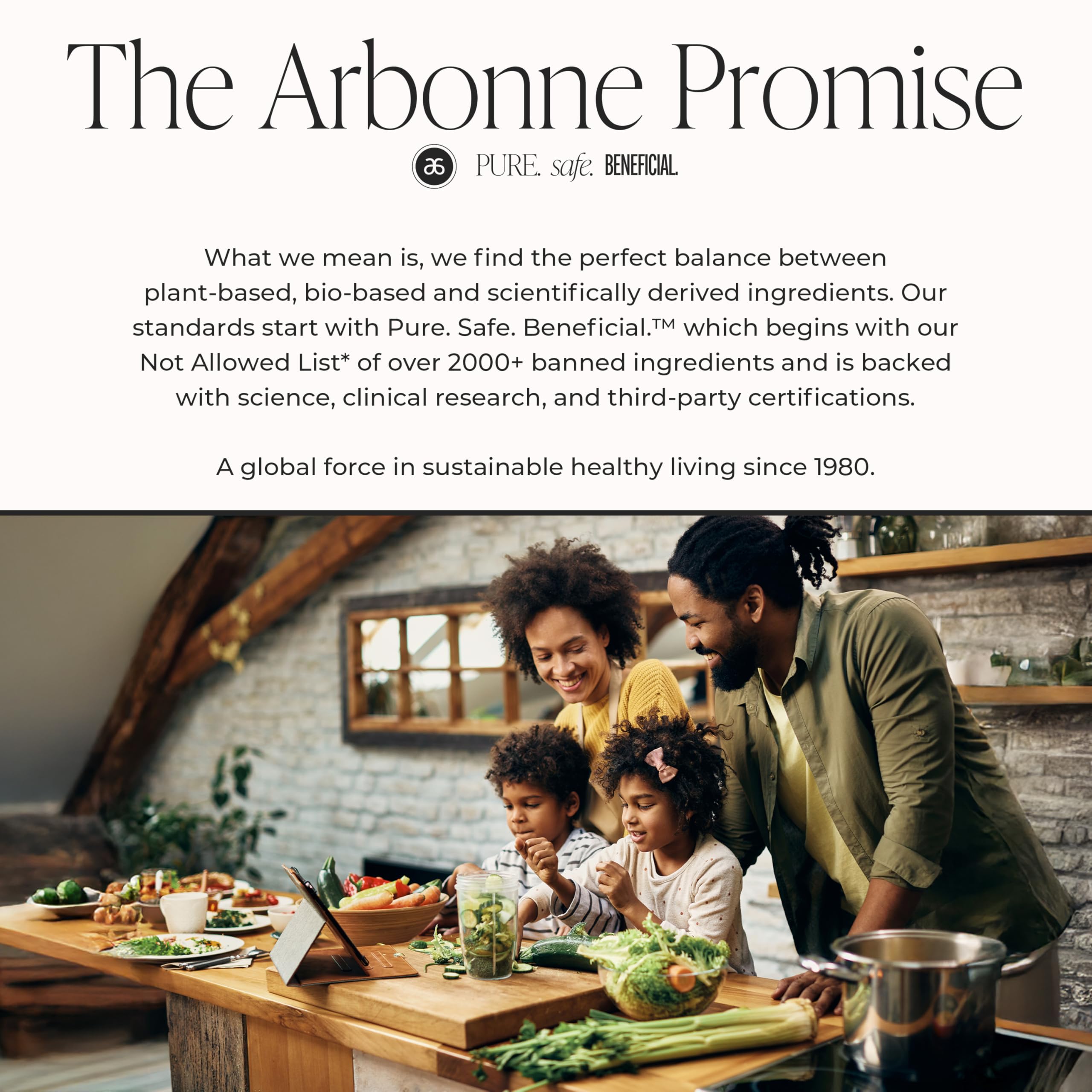 Desk-ready Arbonne bottle with sticks for on-the-go energy