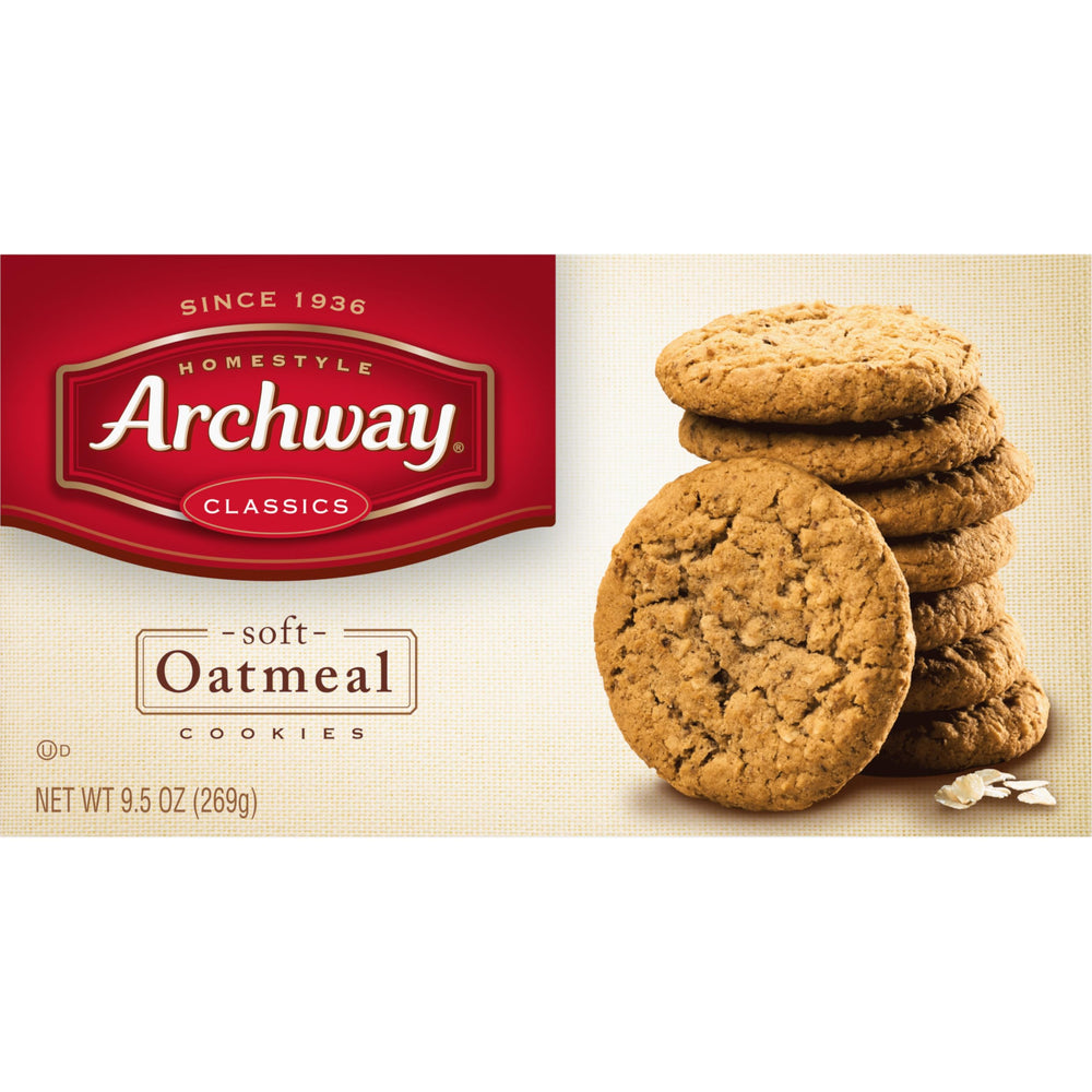 Archway ingredients oats and cinnamon highlight.