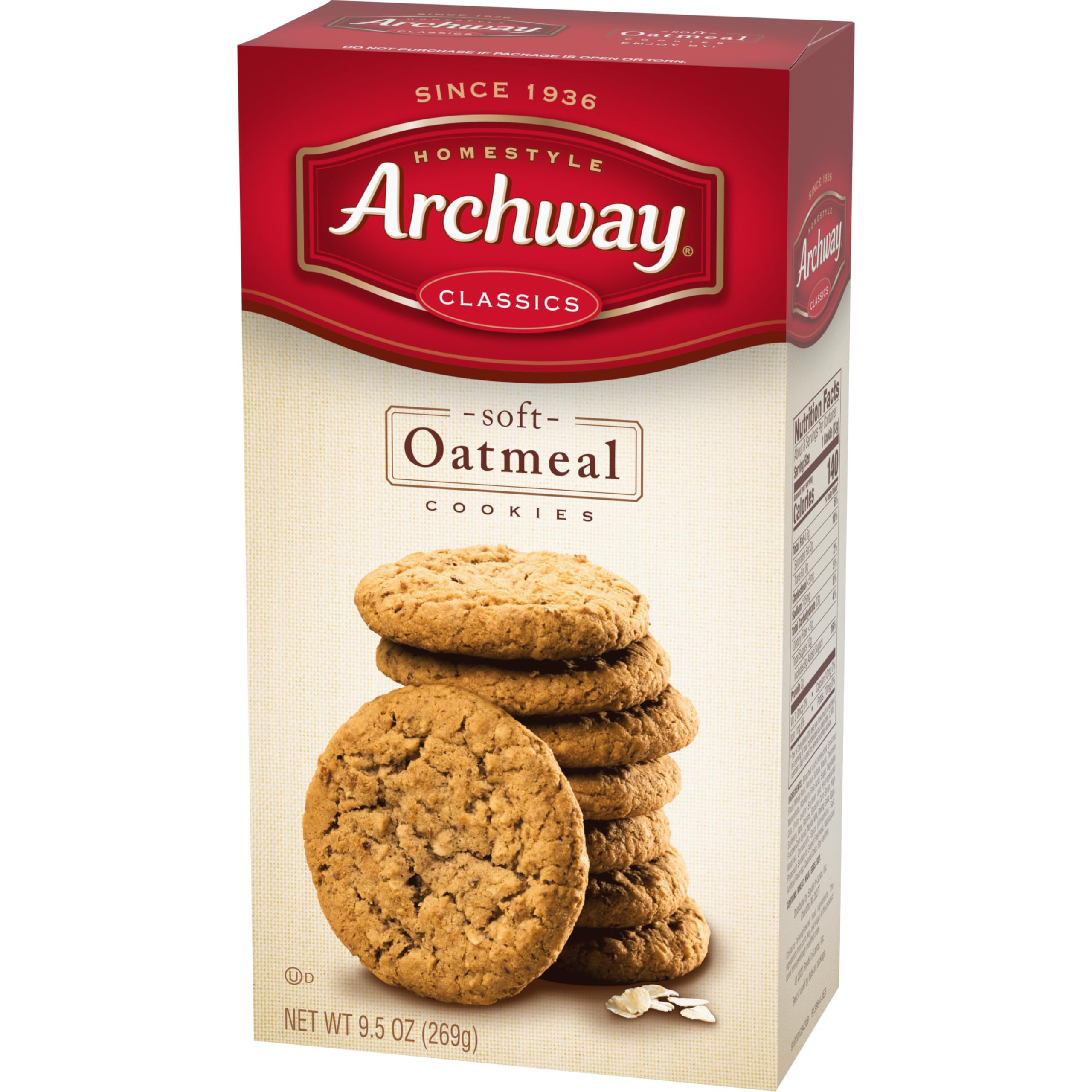 Archway nostalgic aroma evokes memories while you snack.