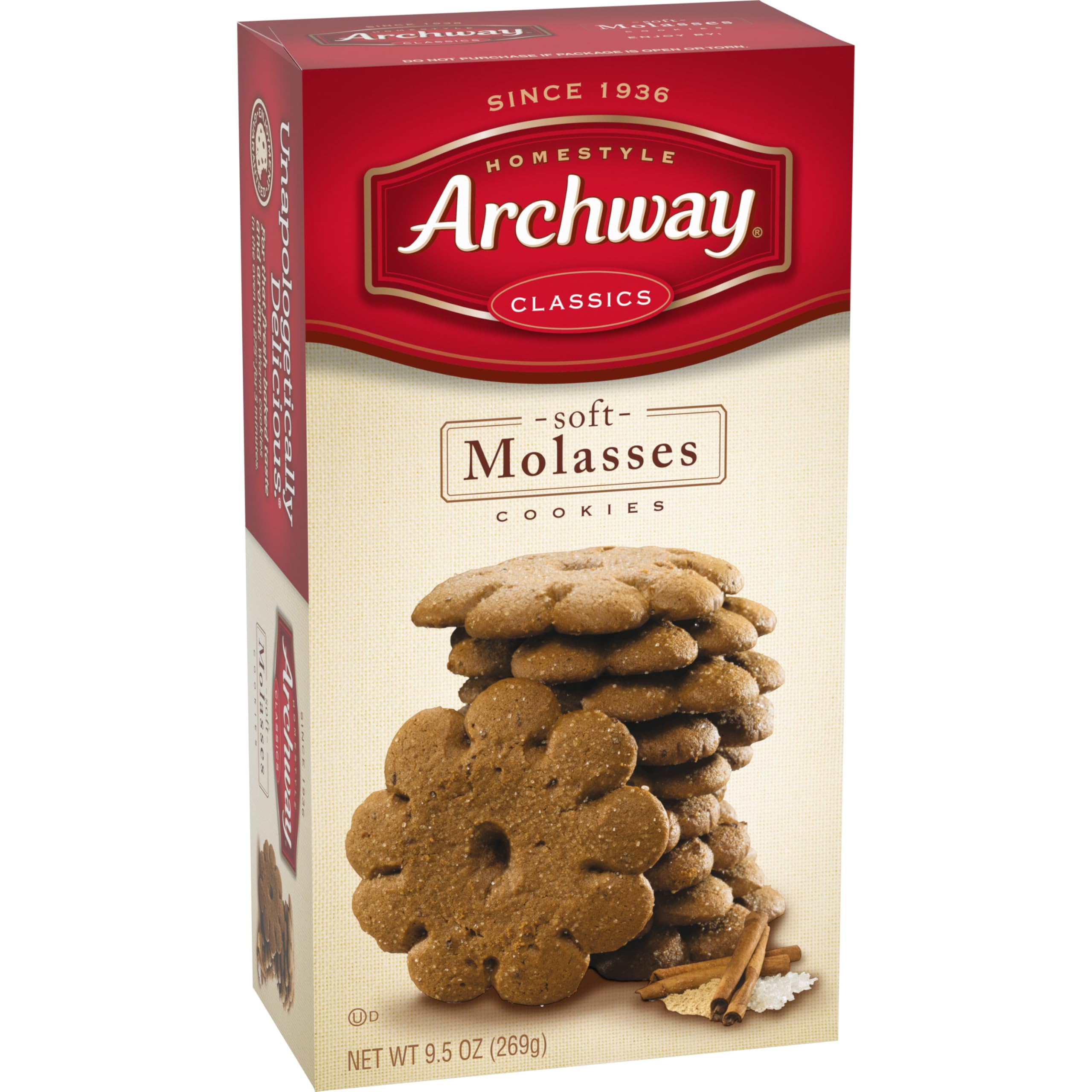 Archway soft molasses cookies with coffee, timeless homestyle pairing