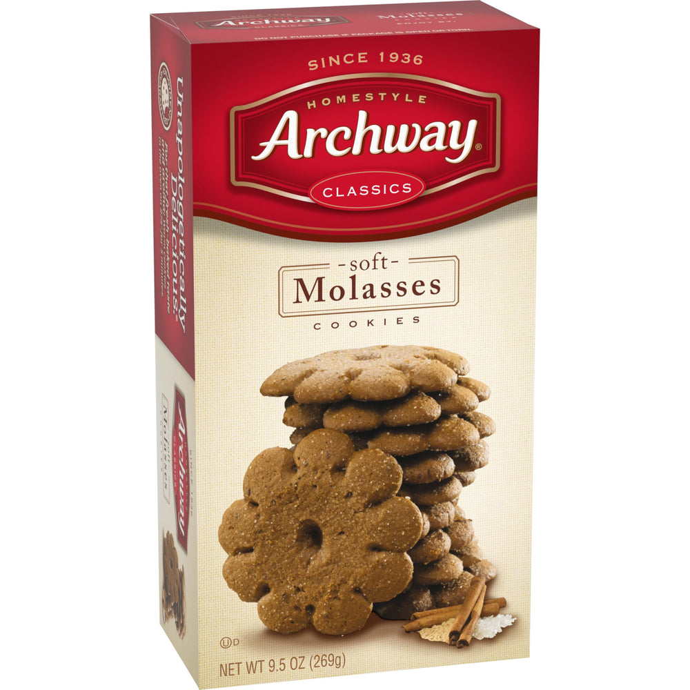 Archway soft molasses cookies with coffee, timeless homestyle pairing