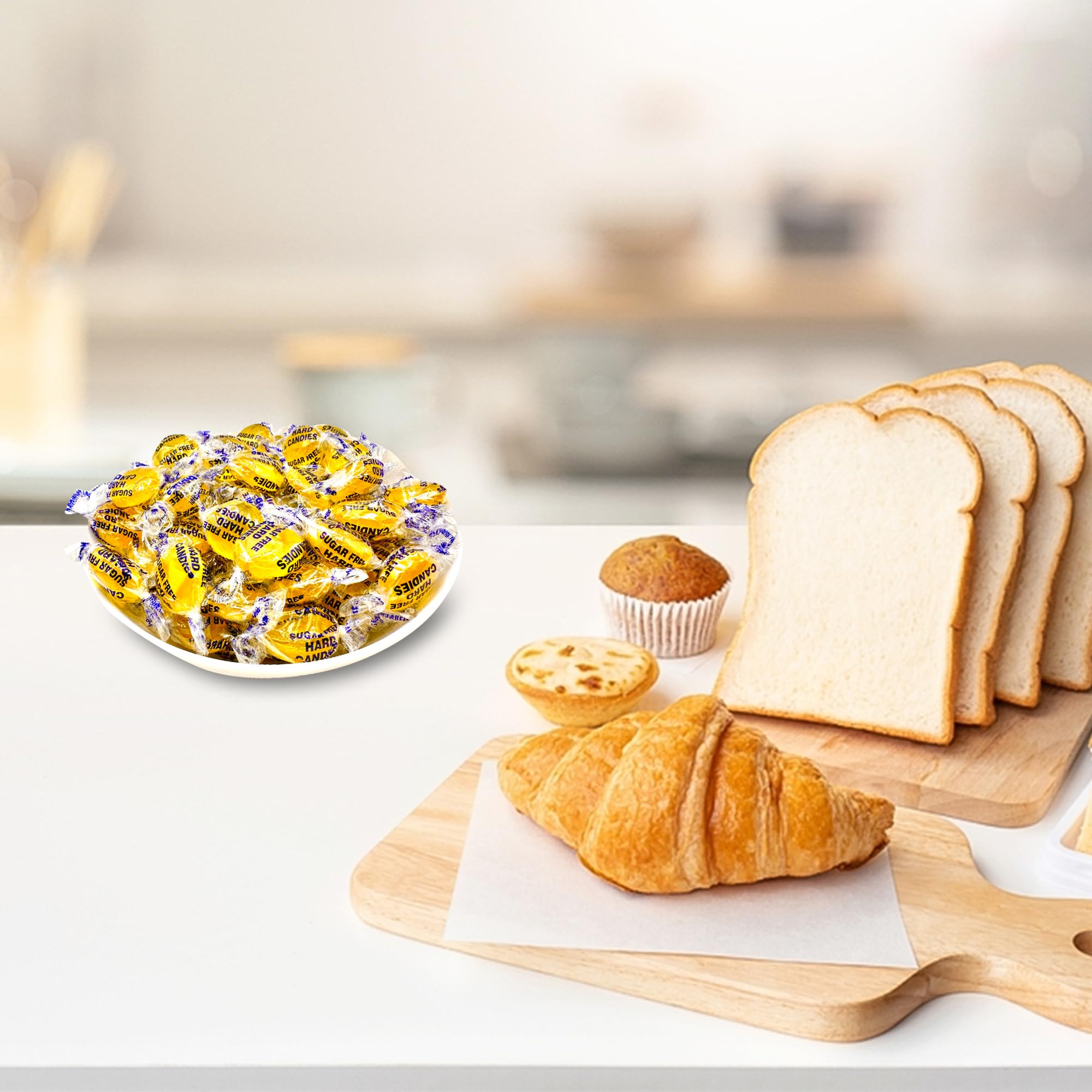 Arcor dry-mouth-friendly lemon candy provides a refreshing tart note.