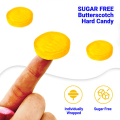 Arcor sour lemon candy with long-lasting flavor suitable for sugar-free diets.