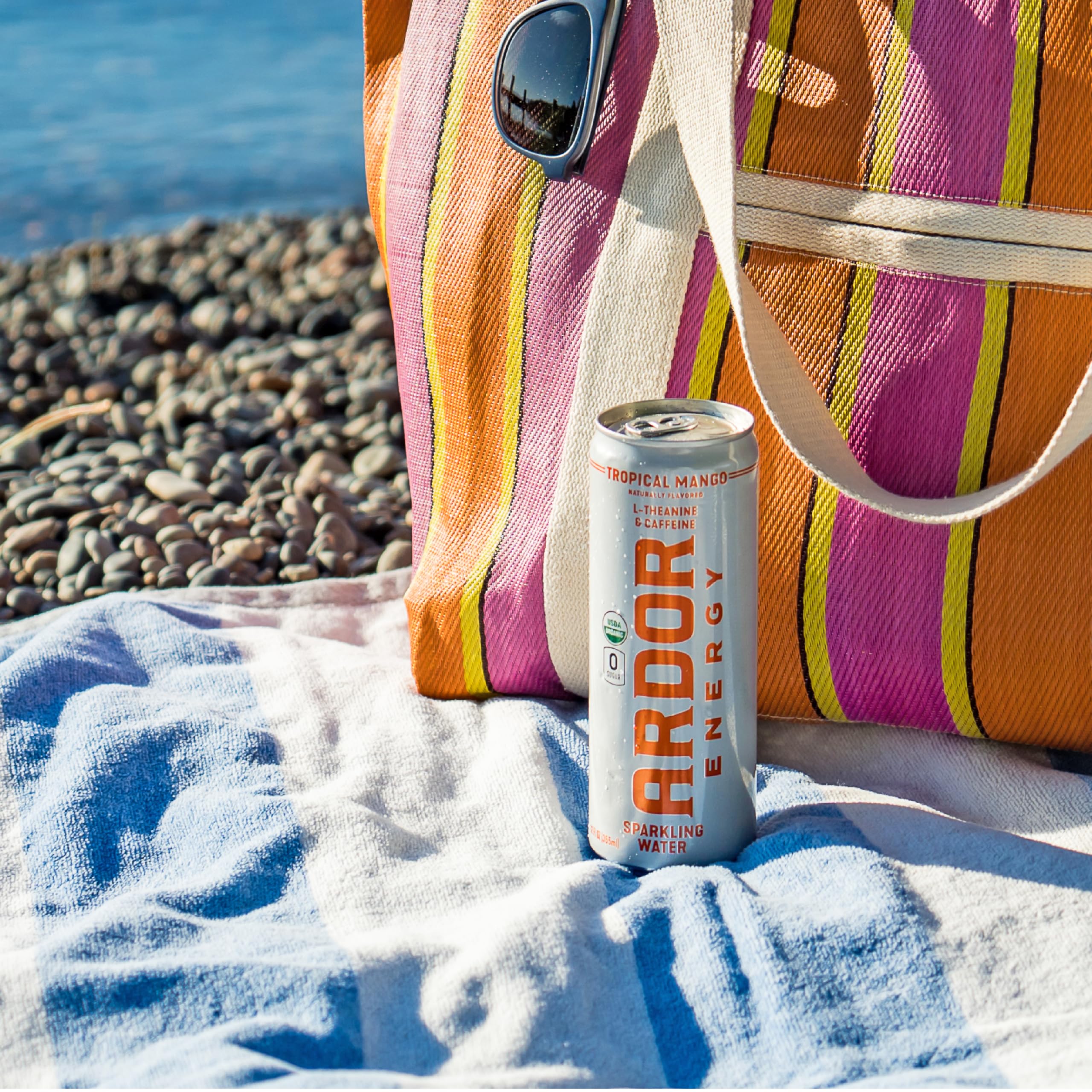 ARDOR ENERGY on-the-go use at gym or desk for steady energy and focus.