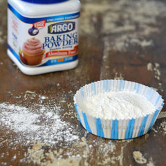 Argo Baking Powder labeled kosher and gluten-free supports diverse diets.