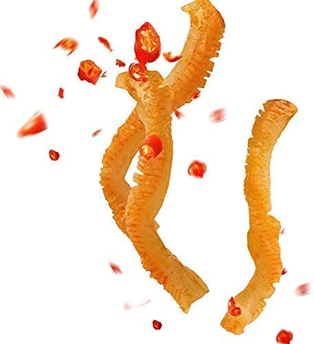 Ariie konjac spicy strips on a plate for sharing or dipping