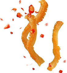 Ariie konjac spicy strips on a plate for sharing or dipping