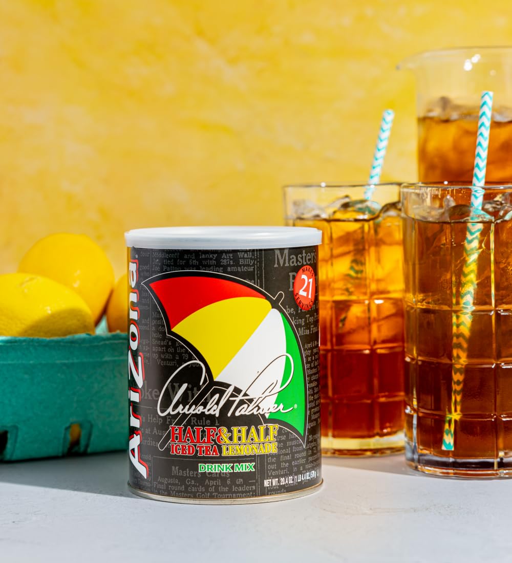 Chilled AriZona Arnold Palmer pitcher ready to serve.