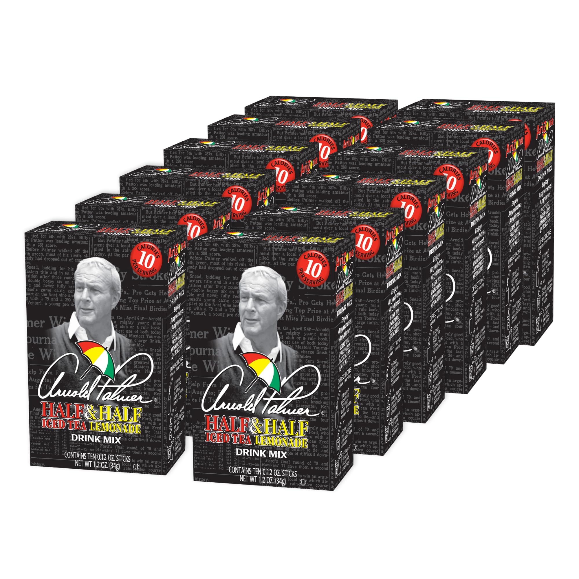 Arizona Arnold Palmer Stix packaging can on display for quick refreshment