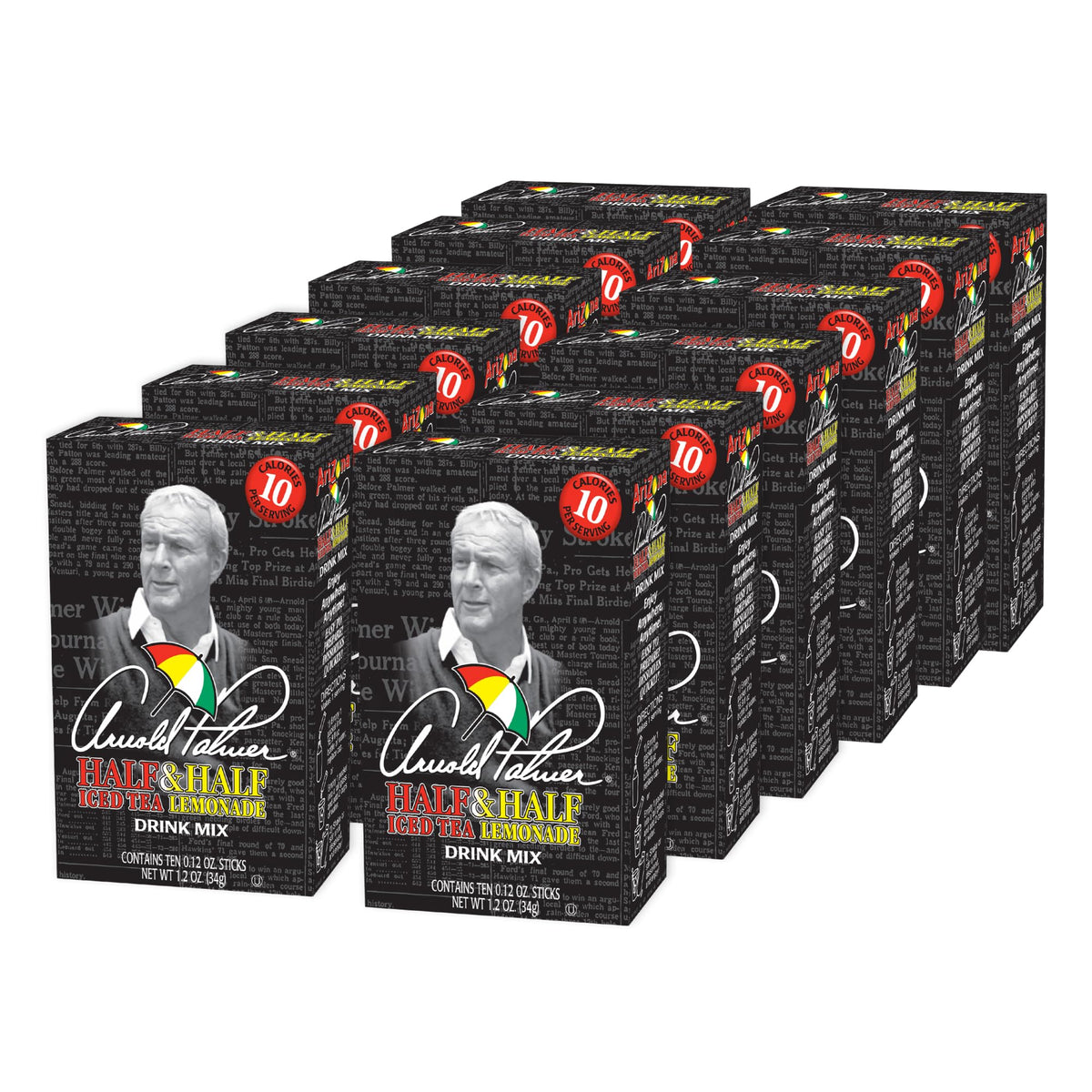 Arizona Arnold Palmer Stix packaging can on display for quick refreshment