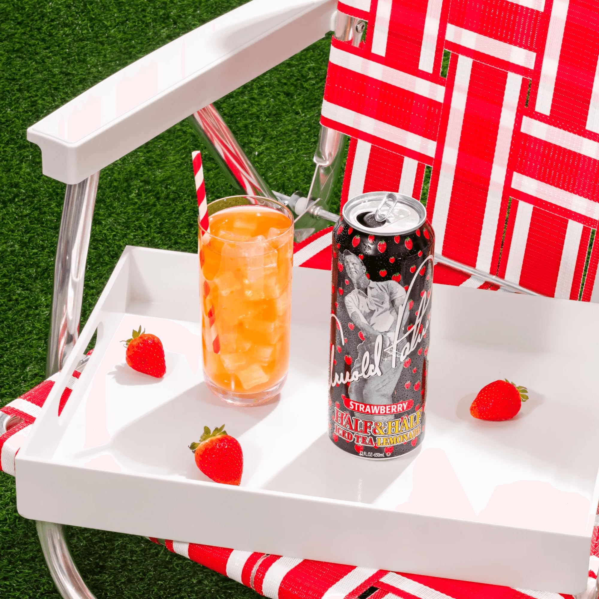 Arizona Arnold Palmer Strawberry Lemonade on-the-go pack ready for outdoor adventures