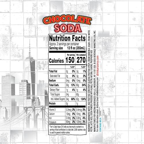 Arizona Egg Cream Soda splash showing milk and seltzer blend