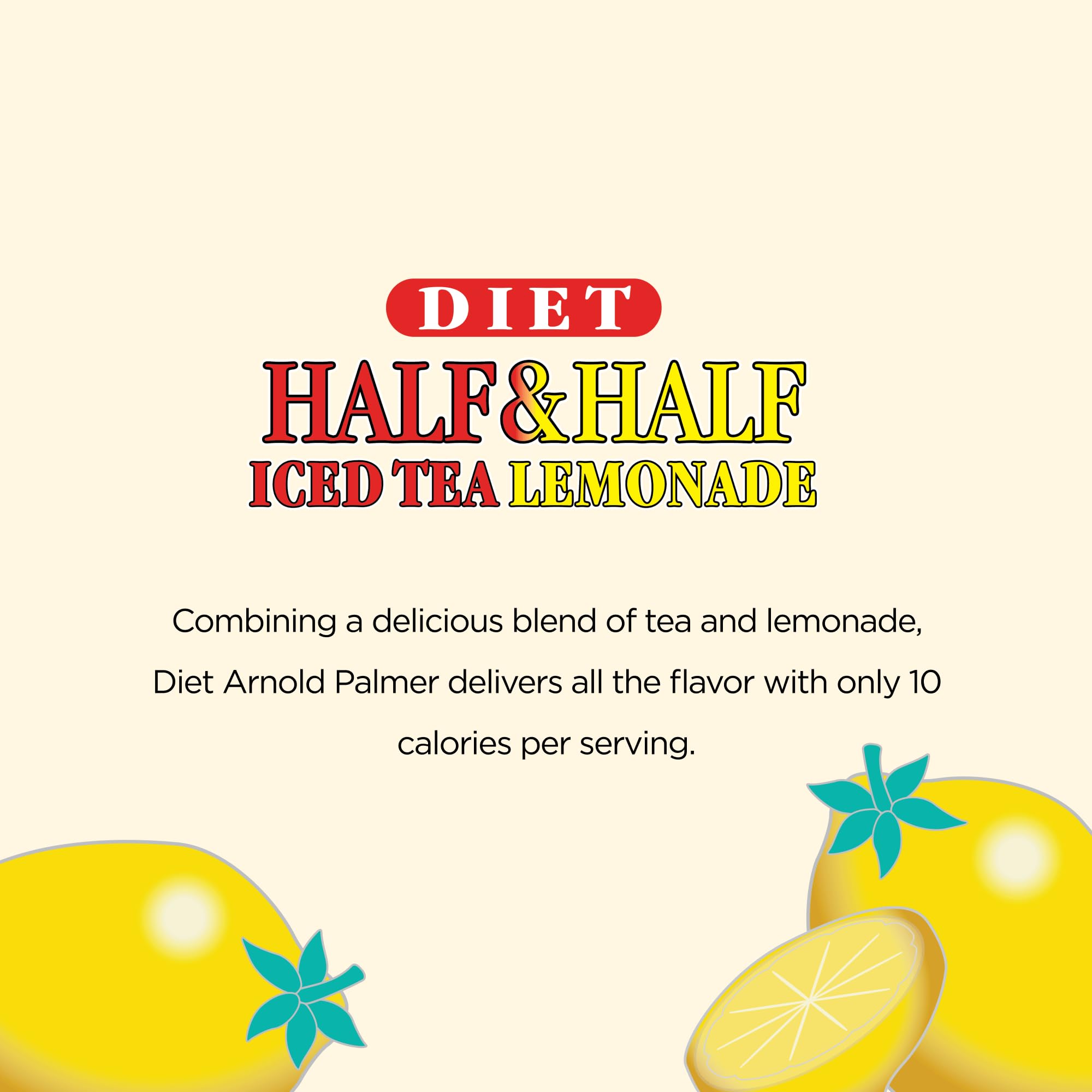 Refreshing serve: AriZona Diet Arnold Palmer over ice.