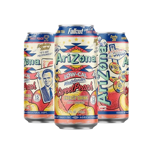 15 calories per can with peach green tea blend for daily refreshment