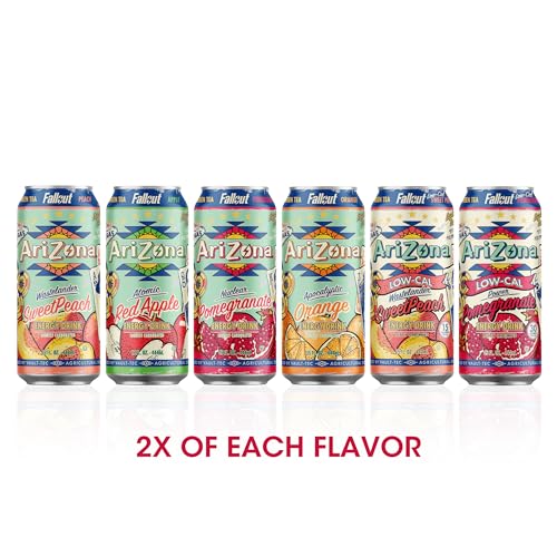 AriZona Fallout Green Tea Energy Nuclear Pomegranate can delivers bold daytime energy.