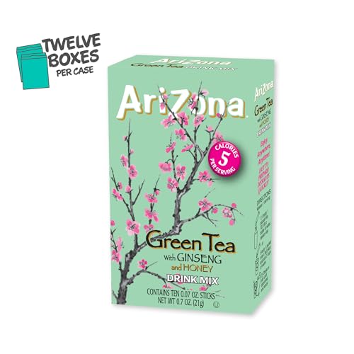 Box set of AriZona Green Tea Stix ready for daily use and sharing.