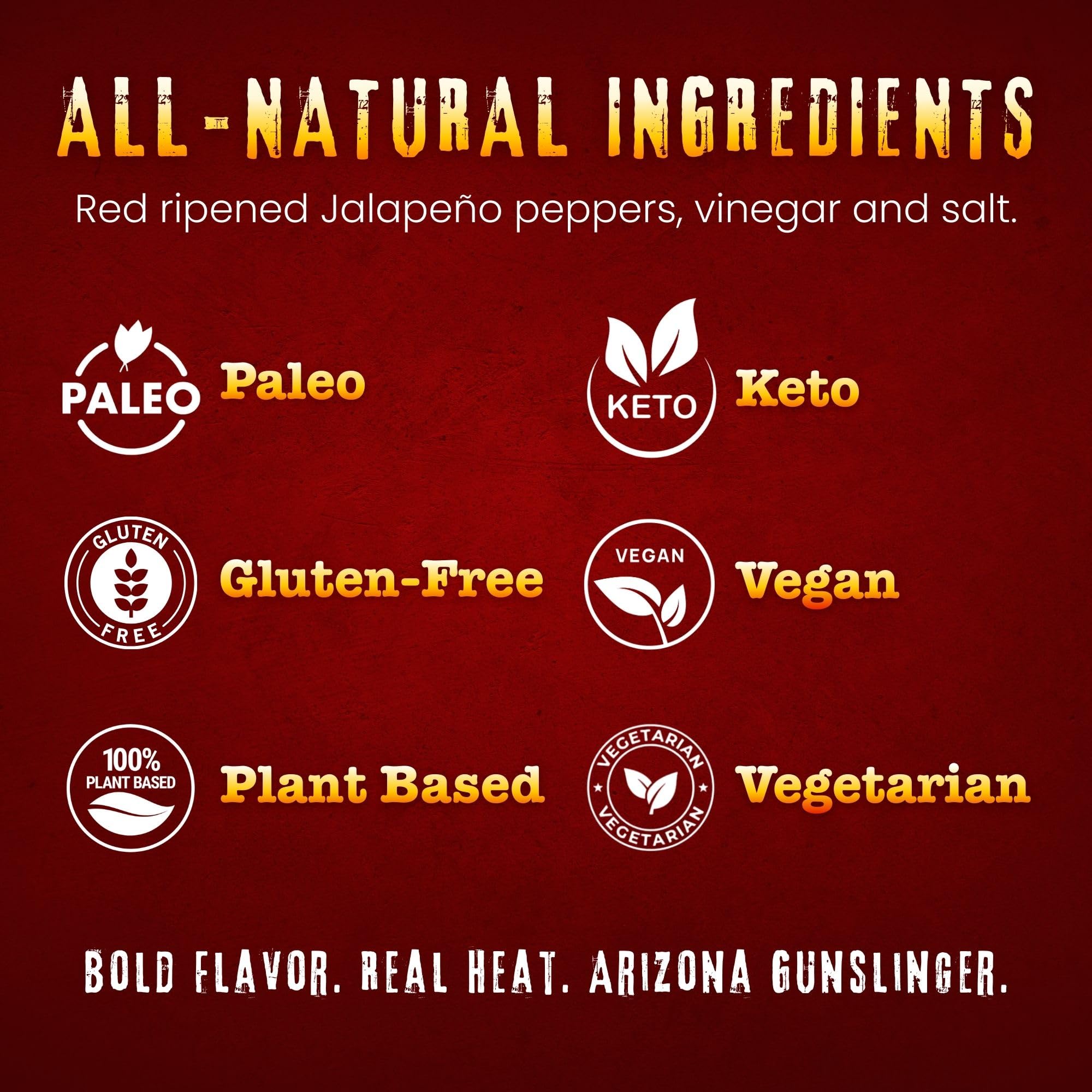 Arizona Gunslinger bold flavor close-up highlights heat and jalapeño aroma.