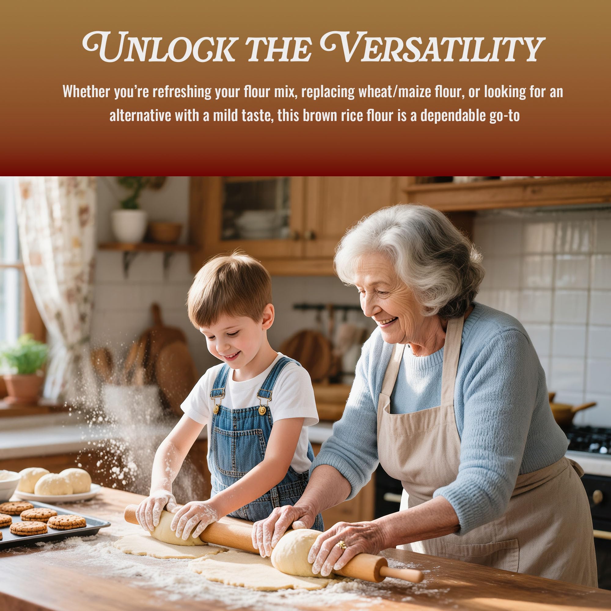 Arizona Kitchen Supply 100 percent brown rice flour without blends or additives