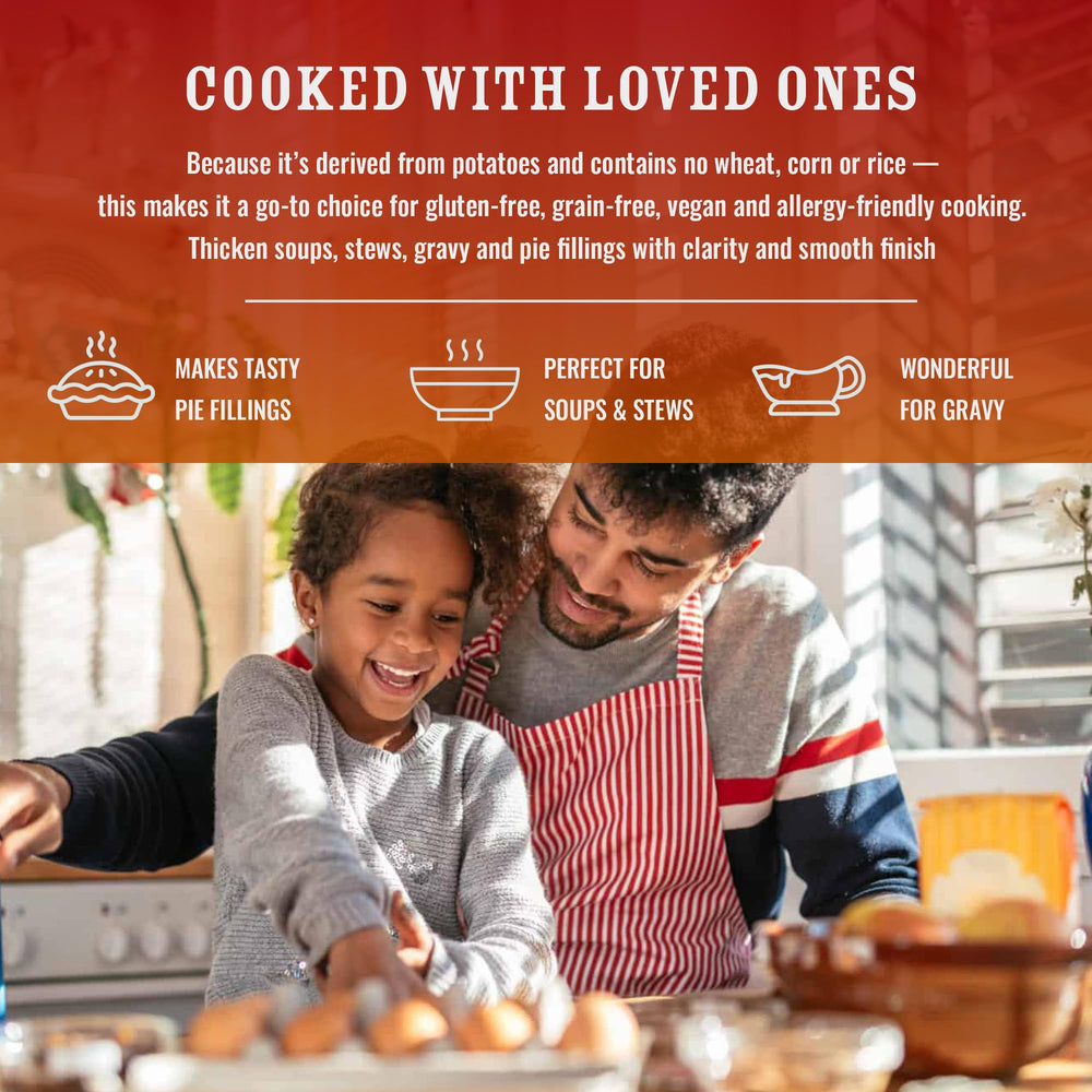 Arizona Kitchen Supply potato starch baking binder improves dough texture