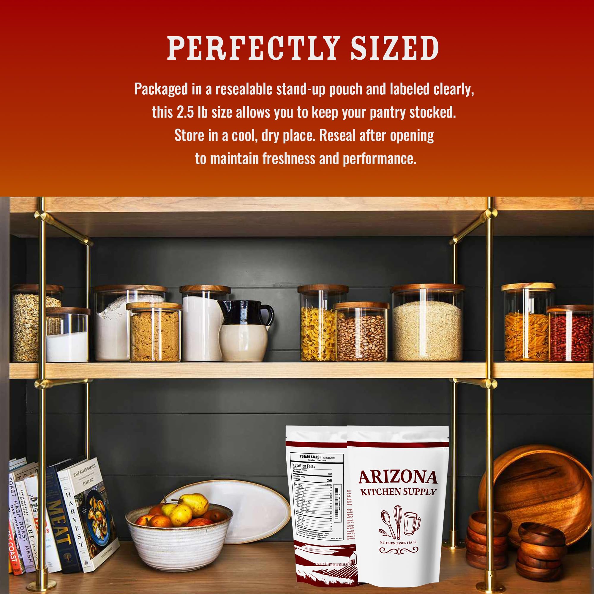 Arizona Kitchen Supply potato starch as a high-heat cornstarch substitute