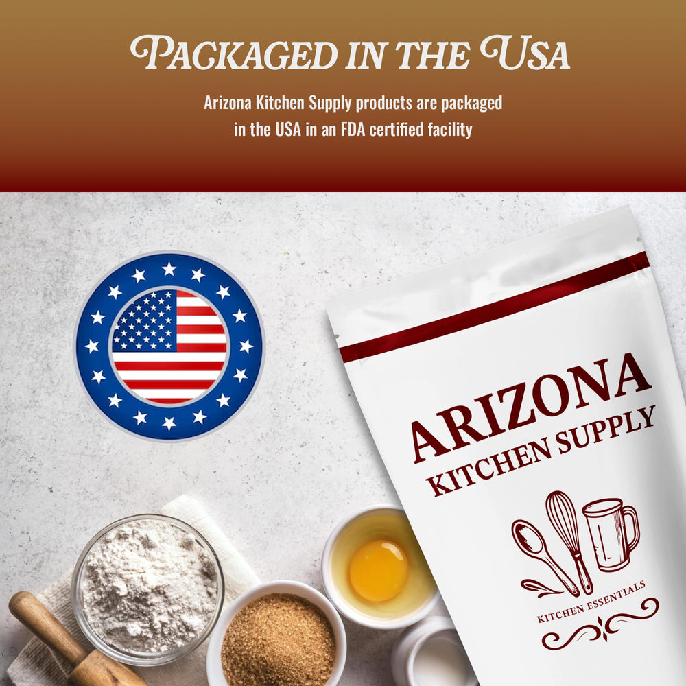 Arizona Kitchen Supply resealable bag helps keep flour fresh after opening