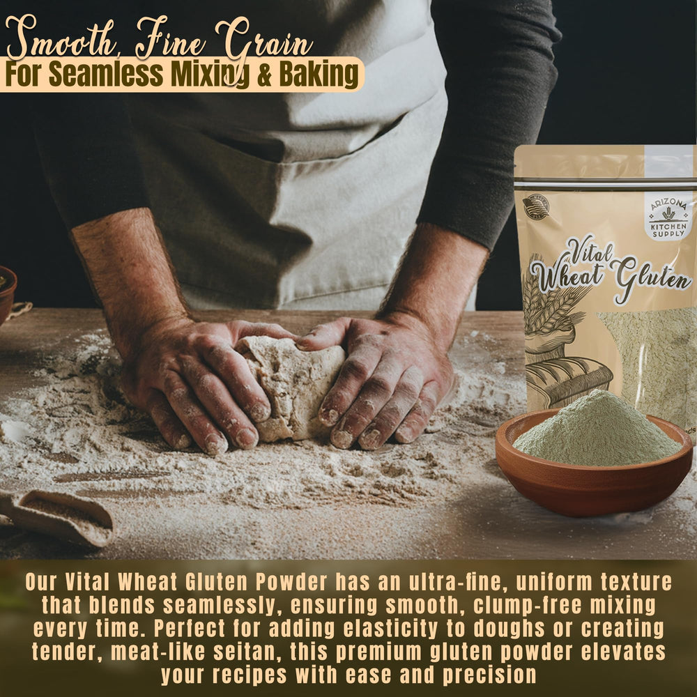 ARIZONA KITCHEN SUPPLY Vital Wheat Gluten supports vegan wings with satisfying texture.