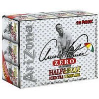 Arizona Zero Half & Half Arnold Palmer can, refreshing flavor with zero calories.